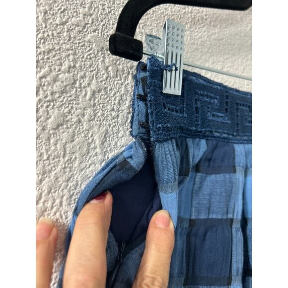 Endless Rose Anthropologie Mini Skirt Plaid Side Zip Size M Schoolgirl Academia - Picture 5 of 9